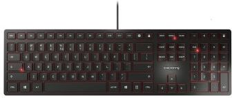 Cherry Tastiera Nero Cablato USB , QWERTZ Standard, JK-1600DE-2