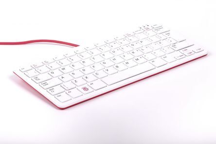 Raspberry Pi Tastiera per  QWERTY (Italia), con Hub USB, RPi-KYB (IT)_Red