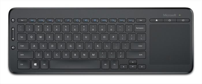 microsoft all-in-one media keyboard-nero