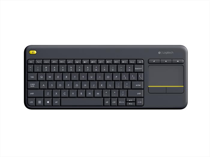 Logitech Wireless Touch K400 Plus-nero