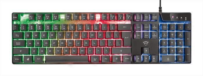 Trust Gxt835 Azor Gaming Keyboard It-black/rgb