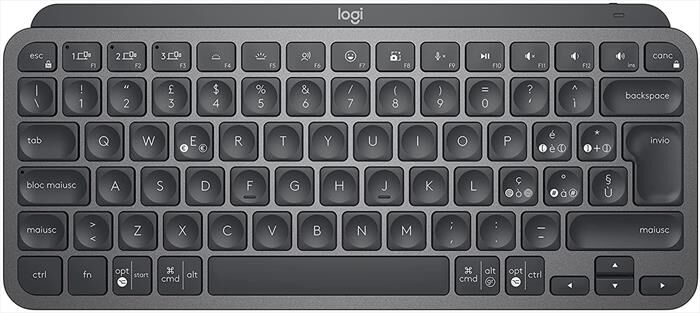 Logitech Mx Keys Mini Minimalist Wireless-graphite