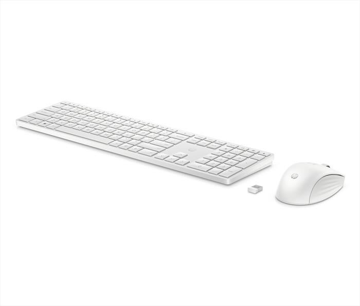 HP Tastiera E Mouse 650 Wireless-bianca