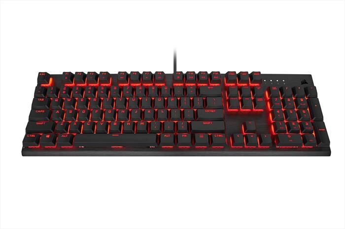 Corsair Tastiera Gaming K60 Pro-nero/rosso