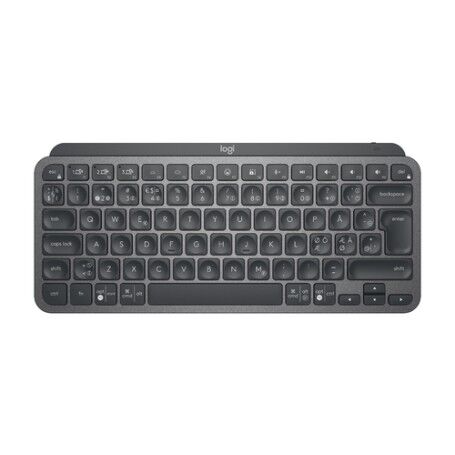 Logitech MX Keys Mini tastiera RF senza fili + Bluetooth QWERTY Nordic Grafite (920-010492)