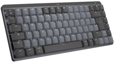 Logitech MX Mini Mechanical for Mac tastiera Bluetooth QWERTY US International Grafite, Grigio (920-010837)