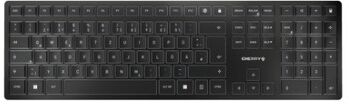 CHERRY KW 9100 SLIM tastiera RF senza fili + Bluetooth QWERTZ Tedesco Nero (JK-9100DE-2)