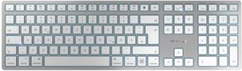 CHERRY KW 9100 SLIM FOR MAC tastiera USB + Bluetooth QWERTZ Tedesco Argento (JK-9110DE-1)