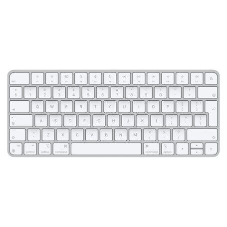 Apple Magic tastiera USB + Bluetooth Inglese Alluminio, Bianco (MK2A3Z/A)