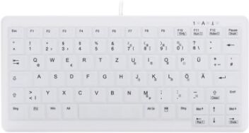 CHERRY AK-C4110 tastiera USB QWERTZ Tedesco Bianco (AK-C4110F-US-W/GE)