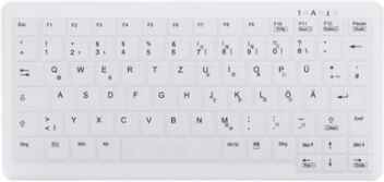 CHERRY AK-C4110 tastiera RF Wireless QWERTZ Tedesco Bianco (AK-C4110F-FU1-W/GE)