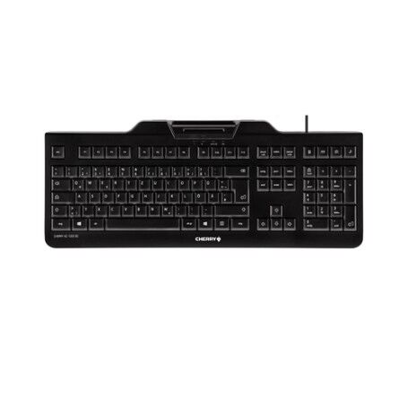 CHERRY KC 1000 SC tastiera USB QWERTZ Tedesco Nero (JK-A0100DE-2)