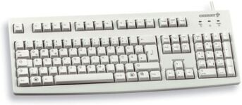 CHERRY G83-6104 tastiera USB QWERTY Inglese US Grigio (G83-6104LUNEU-0)