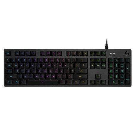 Logitech G G512 CARBON LIGHTSYNC RGB Mechanical Gaming Keyboard with GX Brown switches tastiera USB Nordic Carbonio (920-009349)