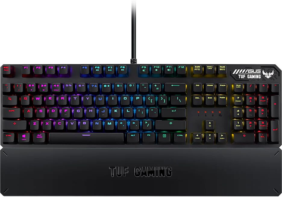 Asus TUF Gaming K3 tastiera USB QWERTY Grigio