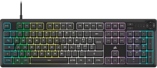 Corsair K55 CORE RGB tastiera USB QWERTY Italiano Nero