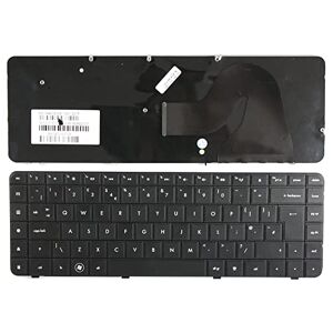Keyboards4Laptops Vervangend toetsenbord voor laptop (PC), zwart, compatibel met HP G62-B25ER