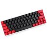 Tsung Keycaps,64 Keycaps PBT Keycaps Backlight Mechanische Toetsenbord Keycaps Gaming Keycap voor MX Cherry Keyboard voor GK64/SK64/Ducky Keyboard Poker Keys (Verkoop alleen Keycaps)