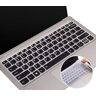 iKammo 2 Pack Silicone Keyboard Cover voor Lenovo Yoga C940 14 Inch, Lenovo Yoga C930 920 13.9"", Lenovo Flex 14, Lenovo Yoga 730 720 720s 13.3, Lenovo Ideapad 720s 13" Cover (Black+Clear)