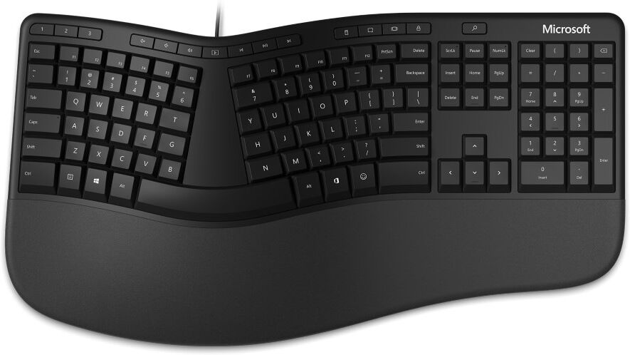 Microsoft Ergonomic Keyboard for Business - Qwerty