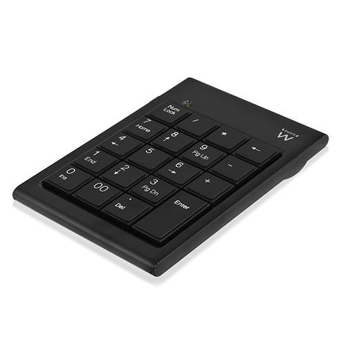 Ewent EW3102 Numeriek Toetsenbord USB - Zwart