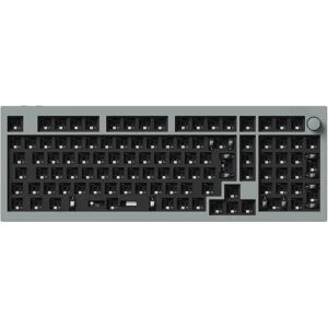 Keychron Q5 Pro Qmk 96% Rgb Backlight Iso Knob Version - Barebone - Silver Grey