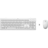 Zestaw klawiatura + mysz HP 230 Biały 3L1F0AA