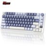 RK ROYAL KLUDGE Teclado Mecânico para Jogos com Display  2.4G  Sem Fio  Bluetooth  USB  75% RGB