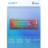 Teclado Ducky ONE 3 Aura Black TKL Hot-swappable MX-Red RGB PBT - Mecânico (PT)