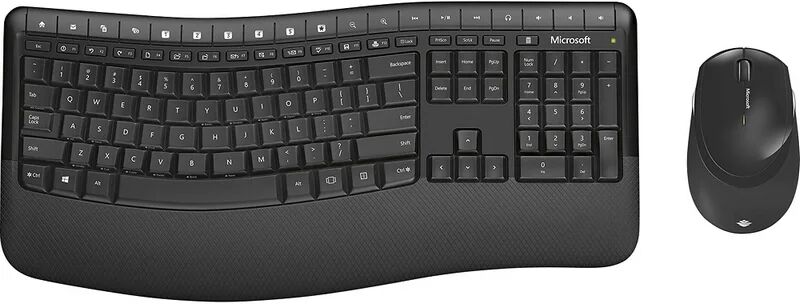 Microsoft wireless comfort desktop 5050 teclado + rato wireless