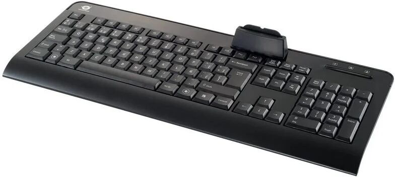 Conceptronic teclado usb com leitor de cartões eletrónicos