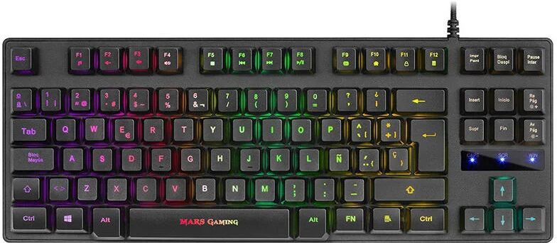 Tacens mars gaming mktkl teclado híbrido gaming rgb