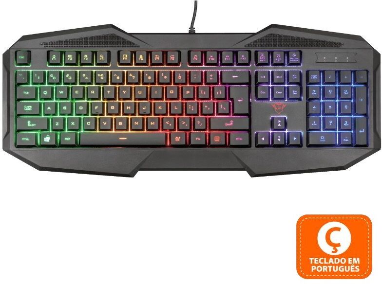 Trust gxt 830-rw avonn teclado gaming (pt)