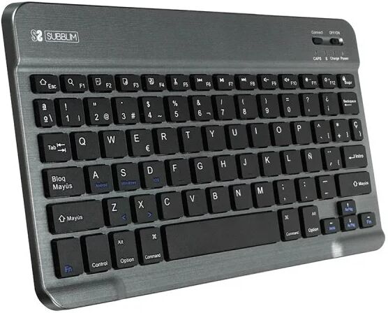 Subblim smart teclado bluetooth cinzento