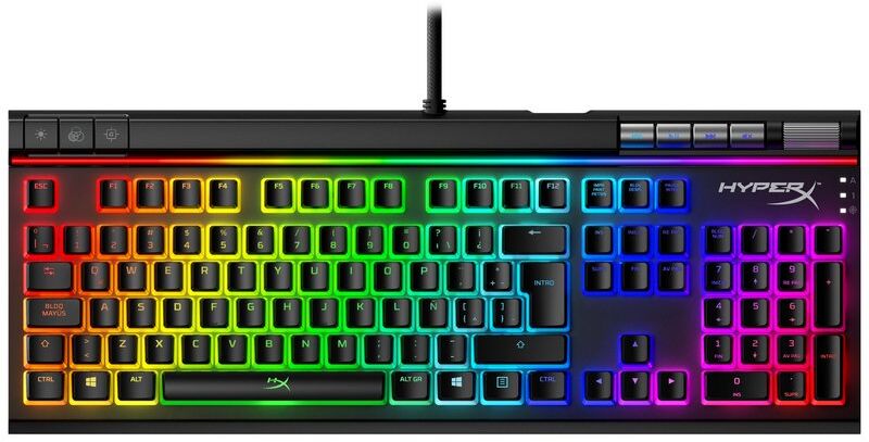 Hyperx alloy elite 2 teclado mecânico gaming rgb