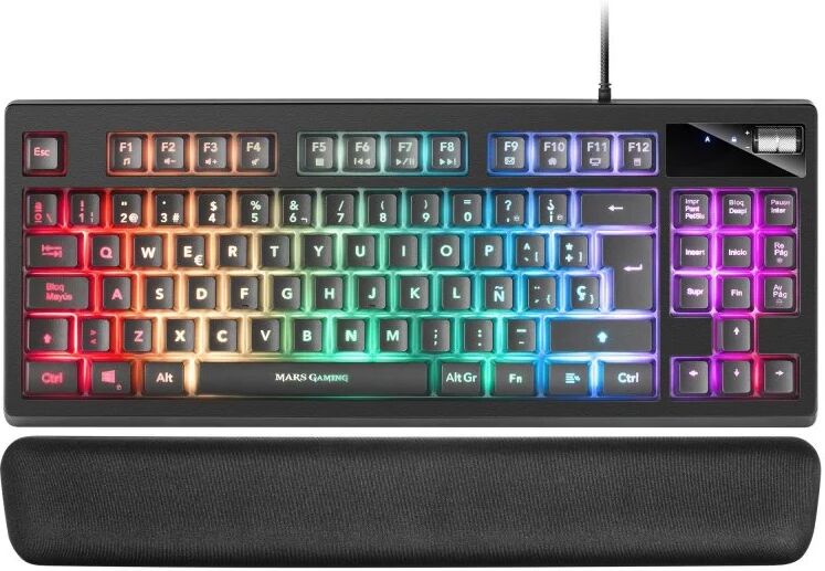 mars-gaming Mars gaming mkax teclado gaming rgb preto