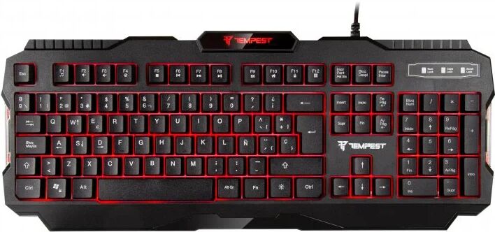 Tempest k8 rgb teclado gaming retroiluminado