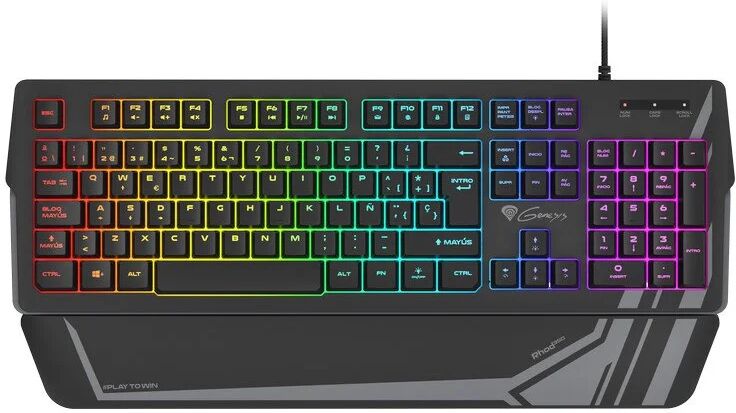 Genesis rhod 350 rgb teclado gaming rgb