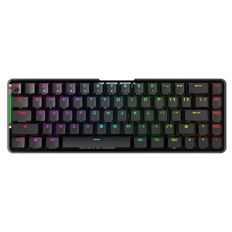 Asus rog m601 falchion teclado mecânico sem fios gaming cherry mx rgb