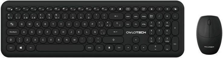 Owlotech mk200w combo wireless teclado e rato