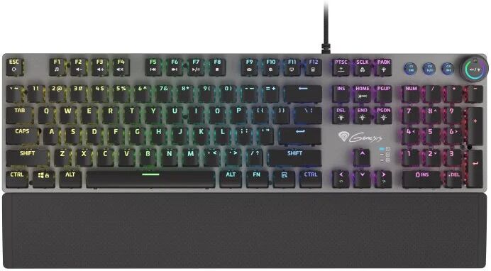 Genesis thor 380 rgb teclado mecânico gaming rgb switch azul