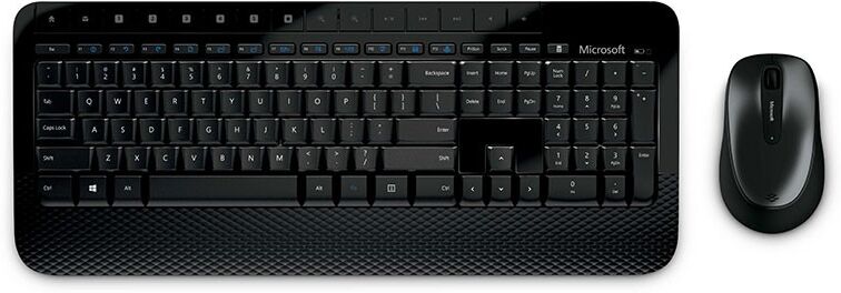 Microsoft Teclado + Rato Wireless 2000 Usb Pt (preto) - Microsoft