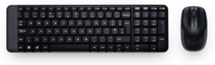 Logitech Teclado + Rato MK220 (Wireless - Teclado Numérico)