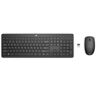 Kit HP 235 - Tastatura Wireless, USB, Black + Mouse Optic, USB Wireless, Negru