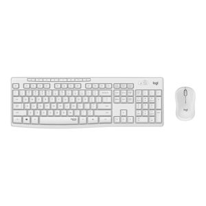 Logitech MK295 Silent trådlöst tangentbord och mus white