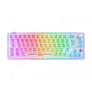 Deltaco Gaming Dk460 Rgb 65% Hotswap Mekaniskt Tangentbord [Ktt Red]