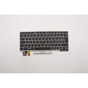 Lenovo Keyboard BL Silver German, FRU01YP852