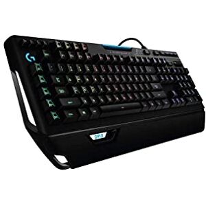 Logitech G910 Orion Spectrum Illuminated Mechanical Gaming Keyboard, RGB Backlit Keys, Romer-G Tactile Key Switches, 9 Programmable G-Keys, Arx Dual Display Technology, AZERTY French Layout