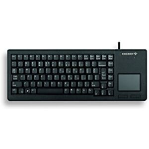 CHERRY G84-5500LUMDE-2 Touch Pad Compact Keyboard - Black