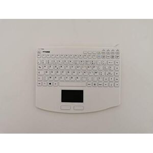 Accuratus AccuMed 540 V2 FRENCH - USB Mini Sealed IP67 Antibacterial Medical/Clinical Keyboard with Touchpad